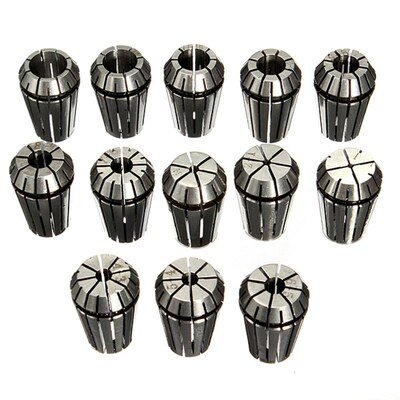 Practical Boutique 13 pieces ER20 Collets for CNC Milling Ma