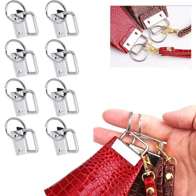 40pcs Key Fob Hardware with Key Rings for Bag Wristlets Ribb