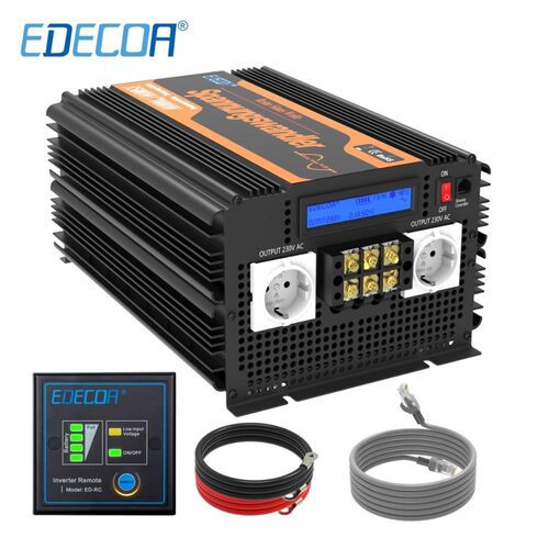 3500W pure sine wave inverter 12V DC to 220V AC 7000W peak w