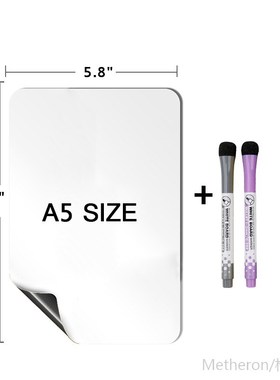 Magnetic Whiteboard Dry Erase Board Fridge Magnet White Boar