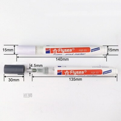 Tile White Mark Pen Gaps Repair Refill Grout Refresher Paint