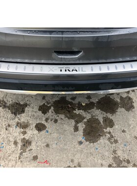 Car styling Stainless Steel Rear Bumper Protector Sill Trunk