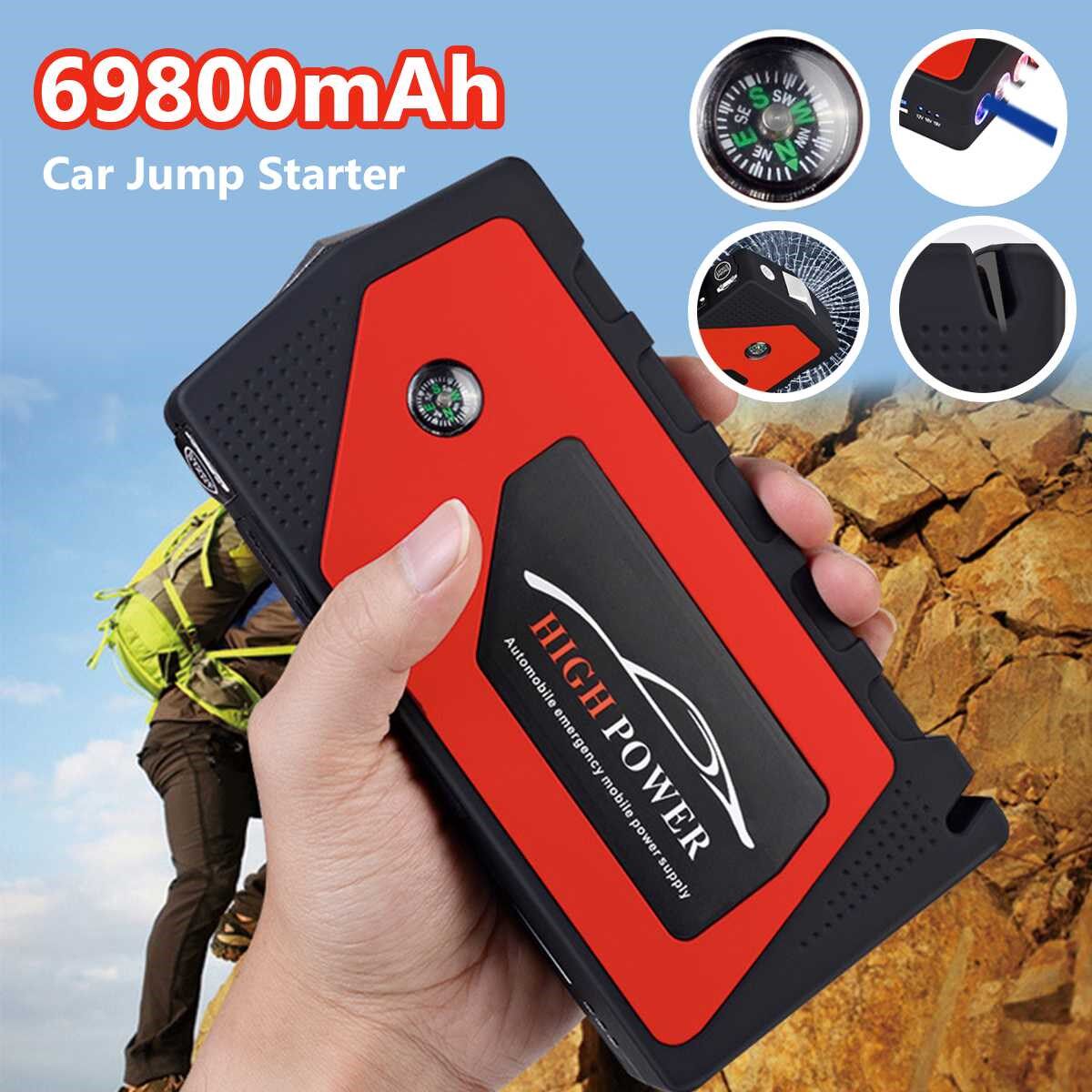 super portable car jump starter 69800mah power bank 12v eme
