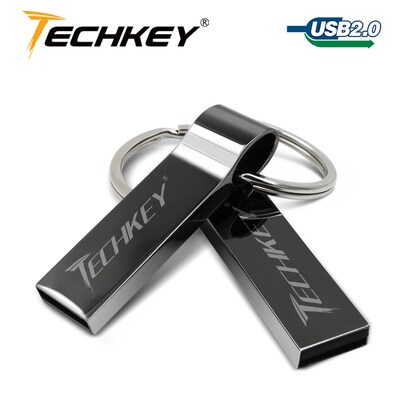 Waterproof Metal Silver usb flash drive 64gb pen drive 32GB