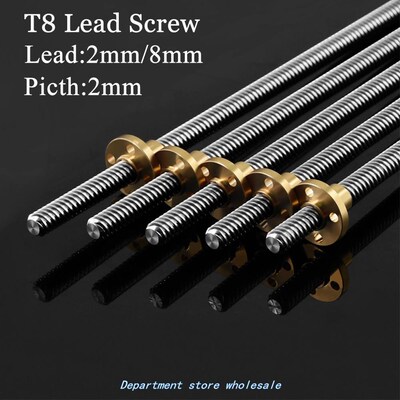 3D PrinterS PartS 8 LeaD Screw 100mm 150mm 250mm 300mm 330m