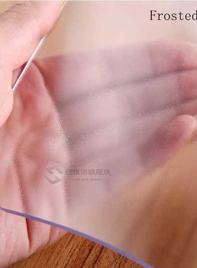 BALLE PVC Table Cover Transparent Tablecloth Rectangle Prote