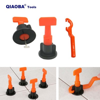 50 set Reusable Tile Leveling System for Flooring Wall Level