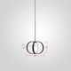 chandeliers fashion personality living double round Nordic