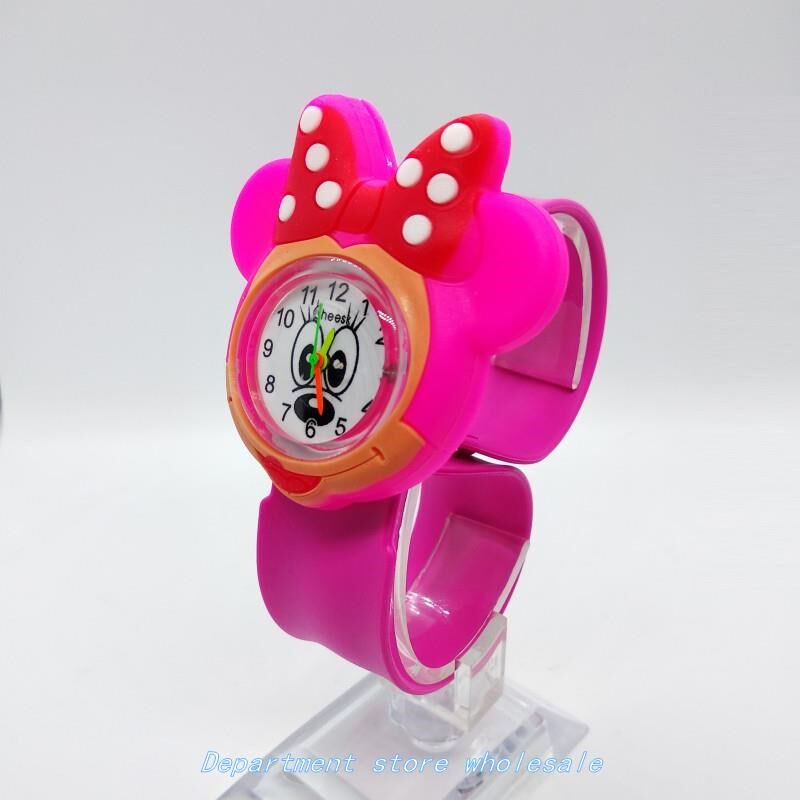 high quality children watch for girls  baby gift 3d minnie