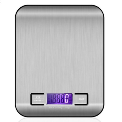 5kg/10kg Electronic Kitchen Scale Digital Food Scale Stainle