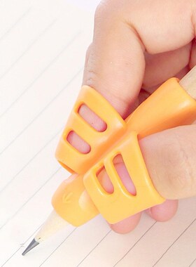 3pcs Kids Writing Pencil Holder Learning Pen Aid Grip Postur