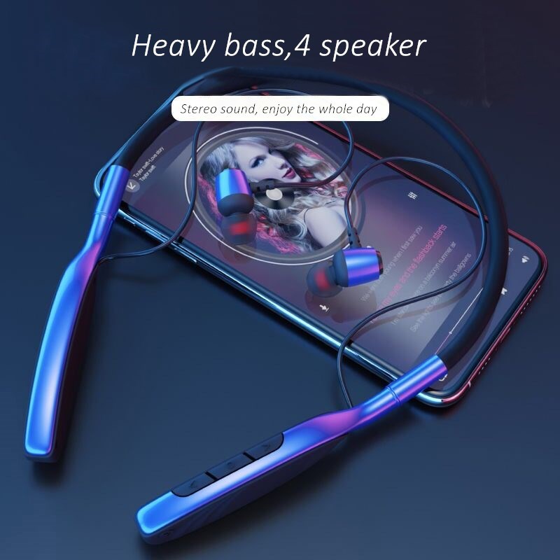 D01 TWS Wireless Earphones Stereo In Earbuds Hifi 9D Sports