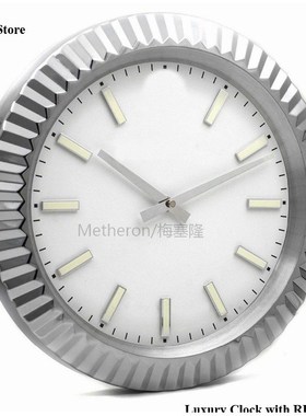 Metal Watch Cheap Wall Clocks Luminous Luxury Design Wall Cl