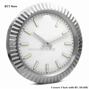 Metal Watch Cheap Wall Clocks Luminous Luxury Design Wall Cl