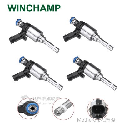 Car Accessories 4pcs Fuel Injector 06H906036G 0261500076  VW
