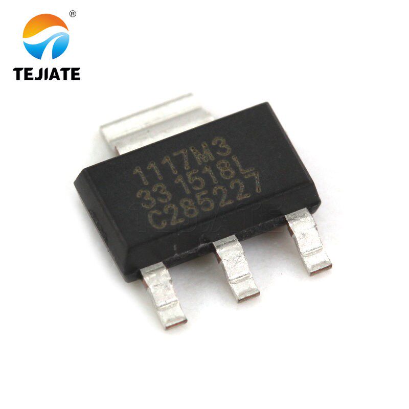 5pcs spx1117m3-l-3.3 spx1117m3 1117m3 sot223 3.3v voltage re