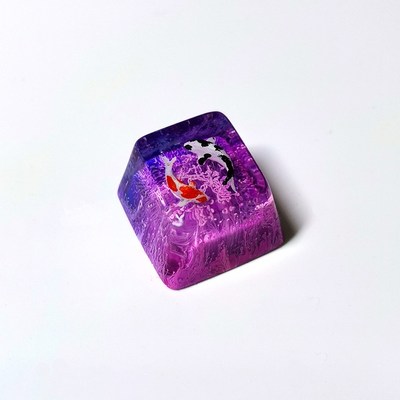 Koi Design Resin Keycaps For Cherry Mx Switch Mechanical Gam