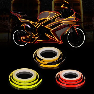 Mountain Bike Reflective Stickers Reflective Strips Fluores