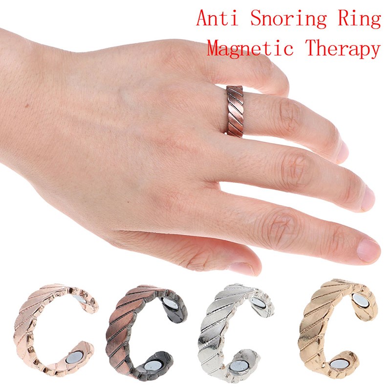 Anti Snore Ring Magnetic Therapy Acupressure atment Against