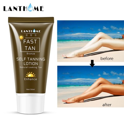 Body Bronze Self Hand Sun Tan Tanning Enhance Lotion Day Ta