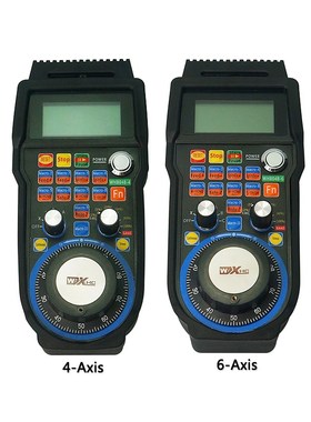 4 Axis CNC 6  Wireless Mach3 MPG Pendant Handwheel Controlle