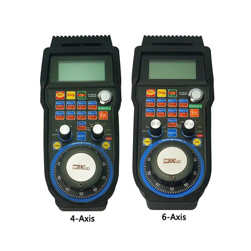 4 Axis CNC 6  Wireless Mach3 MPG Pendant Handwheel Controlle