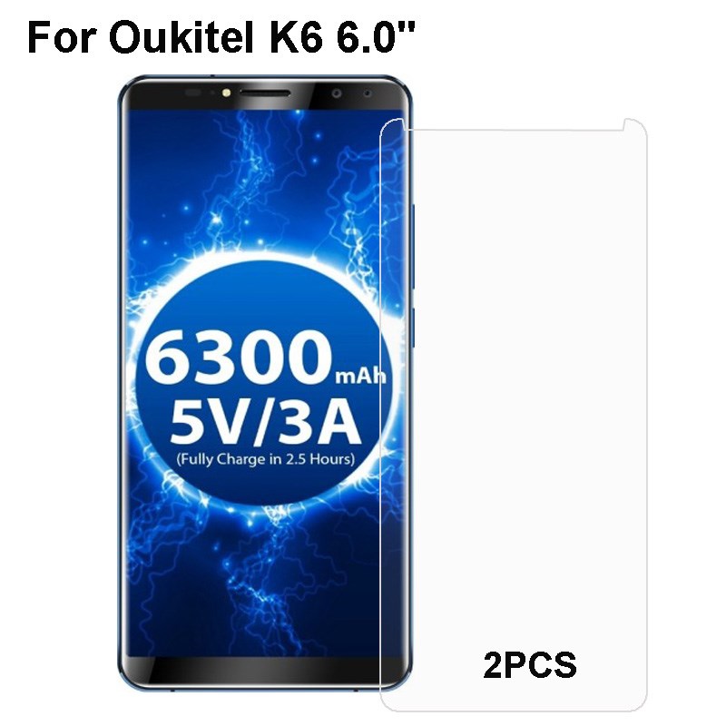 Oukitel K6 Tempered Glass Steel Film Front Protective Replac