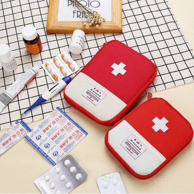 Outdoor Mini First Aid Kit Bag Portable Travel Medicine Pack