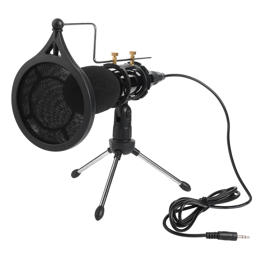 Recording Condenser Microphone Mobile Phone Microphone 3.5mm