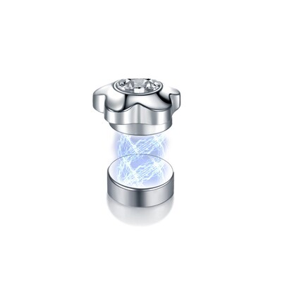 3Pcs/Set Fake Piercing Magnetic Stud Earings For Women Men