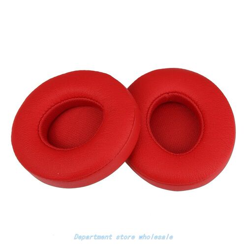 Red Replacement Ear Pads Cushion For By Dr. Dre Solo 2.0 Sol