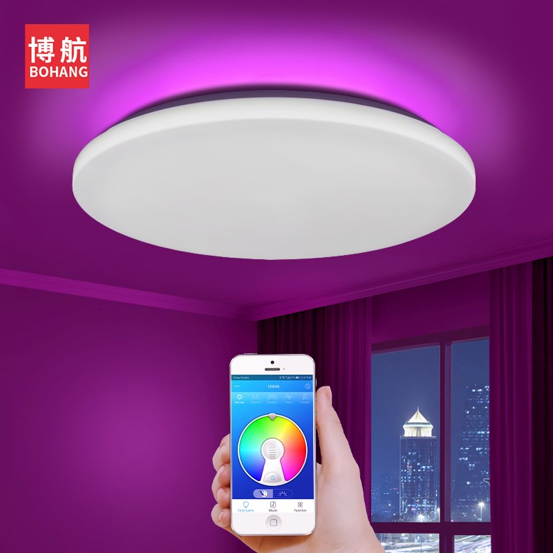 Modern LED Ceiling Light APP Control RGB Dimming Bluetooth S