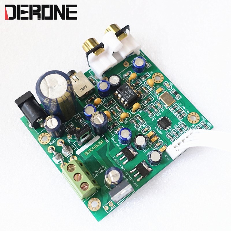 es9018k2m es9018  i2s dac baord Support  i2s 32bit 384kHz DS