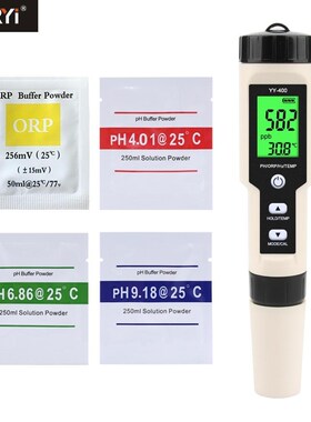 Portable Dissolved Hydrogen H2 Meter Digital pH Orp Tester F
