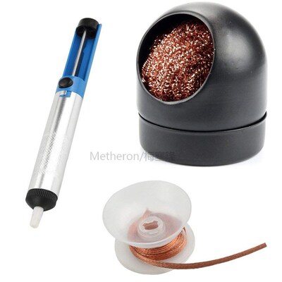Soldering Iron Tip Cleaner Cleaning Steel Wire Stand Desolde
