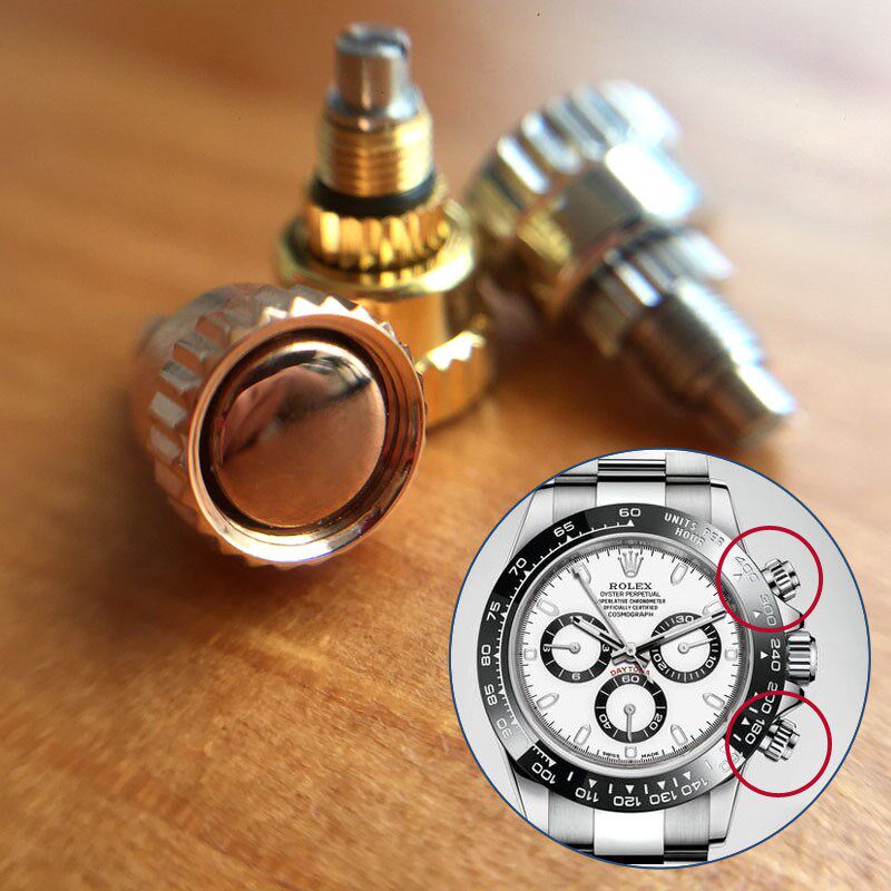steel pusher button for RLX Rolex Daytona 1165 Automatic Ch