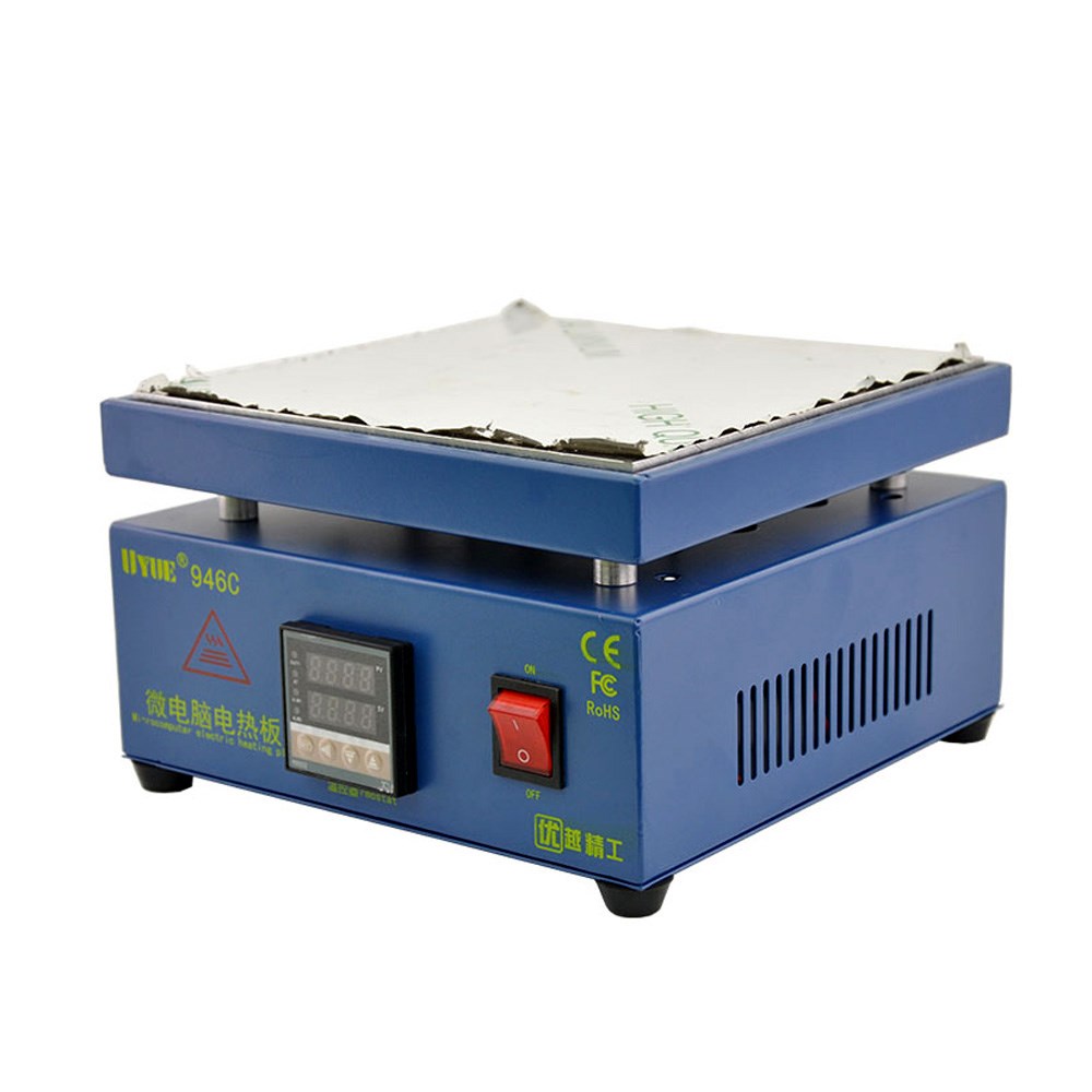 946C Electronic Hot Plate Preheating Statio Heating Led Lamp