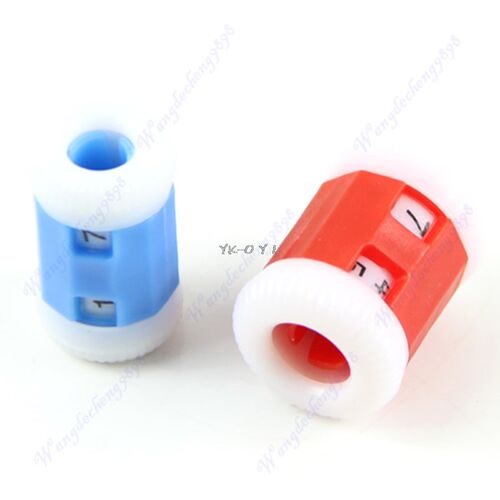 2PCS Size Mini Knitting Crochet Row Counter Tally Stitch Nee