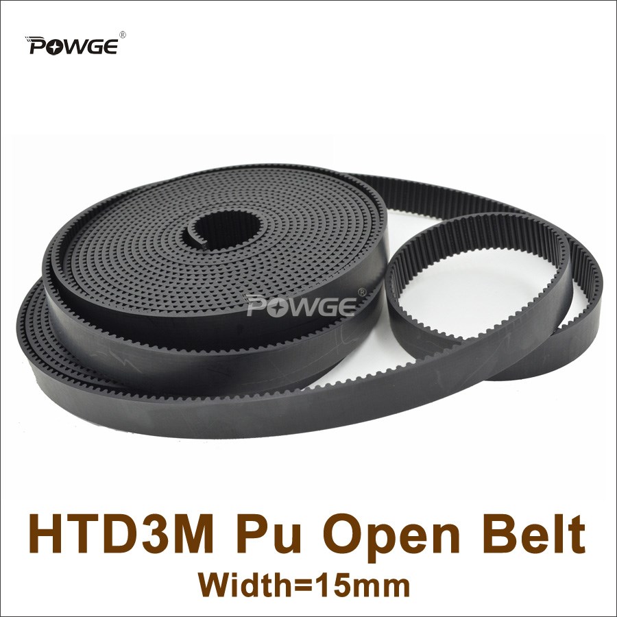 10meters HD 3M ing Belt 3M-15 Width 15mm HD3M P Open Belt 3M