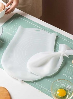 Silicone Flour Mixer Bag Kneading Dough Bag For Baking Bread
