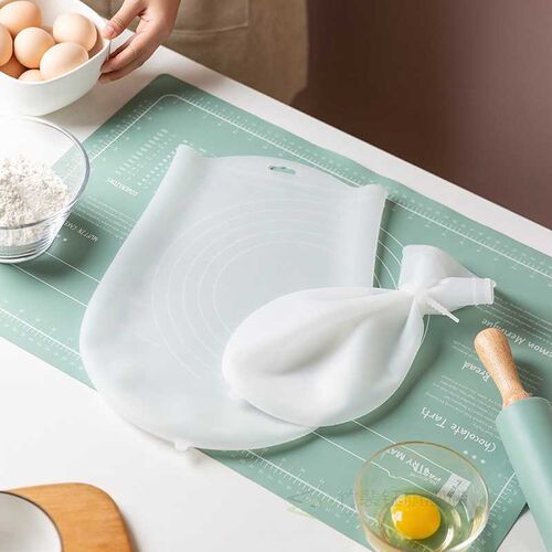 Silicone Flour Mixer Bag Kneading Dough Bag For Baking Bread