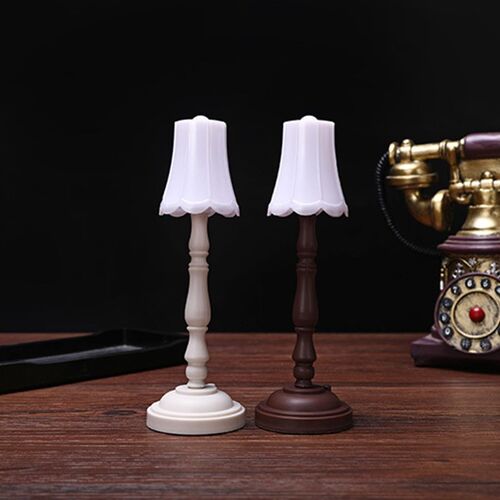 112 Dollhouse Miniature Furniture Lampshade Table Lamp with