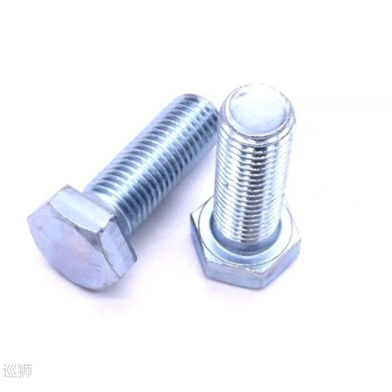 Hexagon screw high strength bolt carbon steel screw black sc