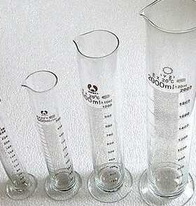 5ml-2000ml Graduated Glass Measuring Cylinder with scale lin
