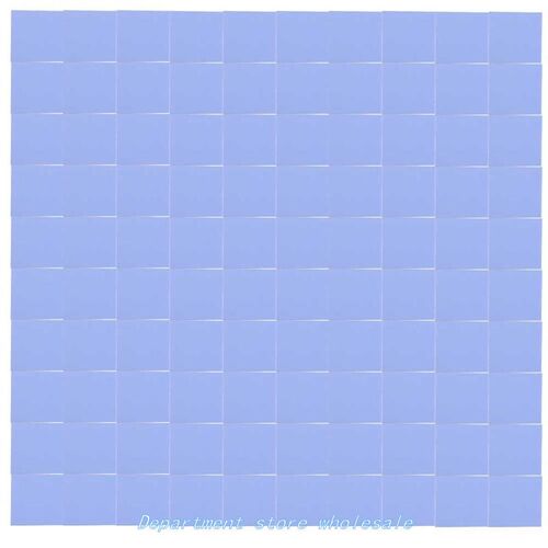 HOT 100Pcs 10x10x1mm Silicon Thermal Pad Heatsink Conductive