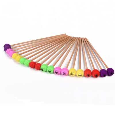 Medium Soft and Medium Hard Marimba Mallets