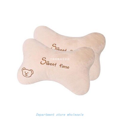 Car Neck Pillow Cartoon Cute Winnie The Pooh Bear Embroidere