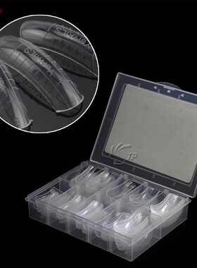 TP 120pcs/Box Nail Art Fake Nails Tips Nail gel Molds Dual