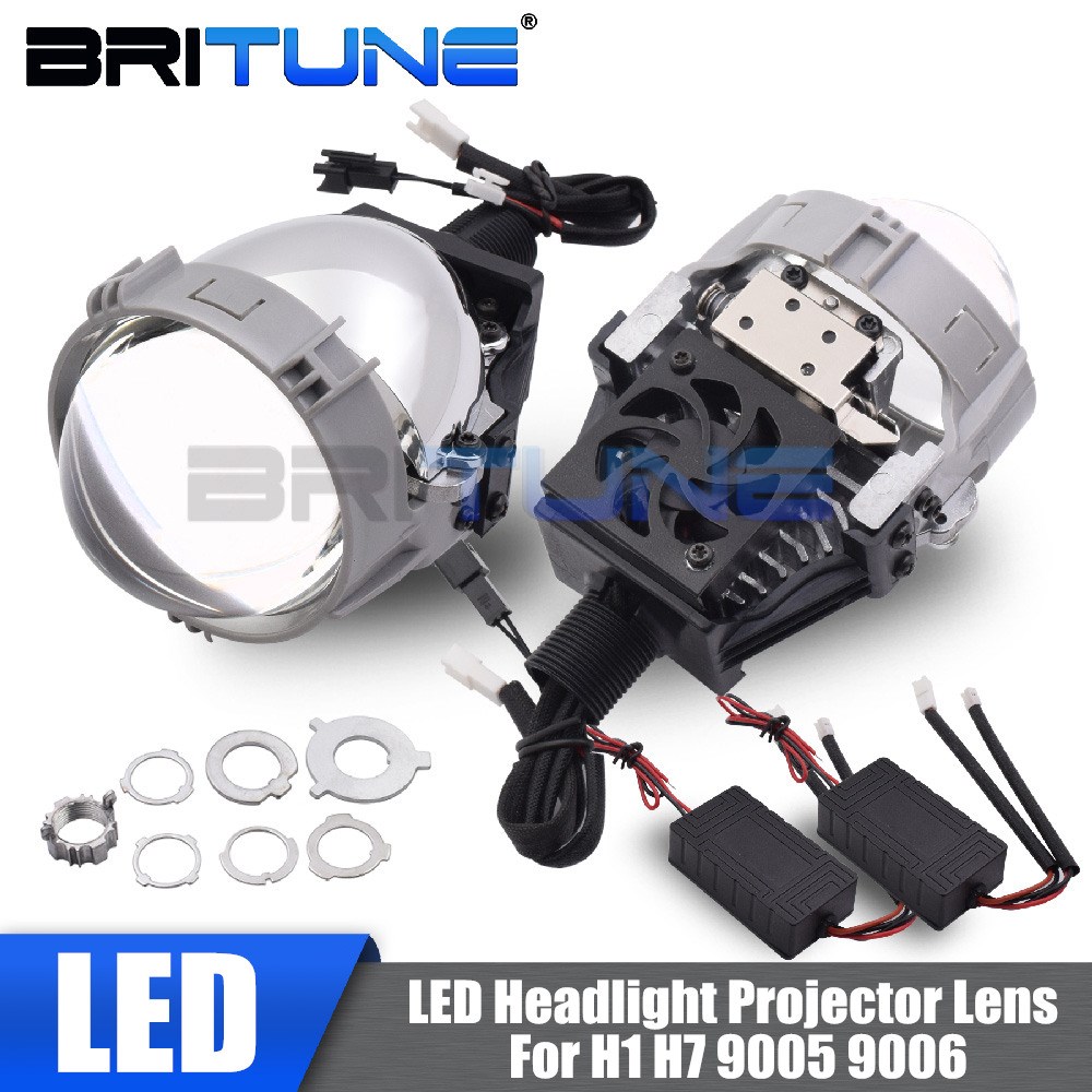Bi-led Lens Projector Headlight Lenses TX-7 2.5'' LED Lights