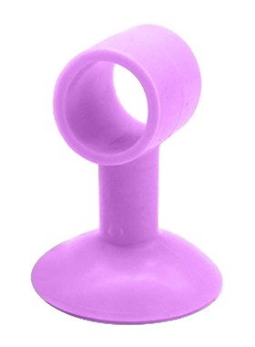 2PCS Doorknob Wall Mute Crash Pad Door Cabinet Door Handle L